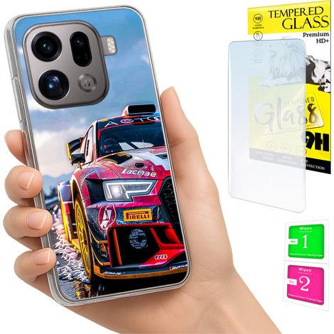 Funda para Oppo Find X9 Pro con cubierta trasera y cristal 9H. (1/5)