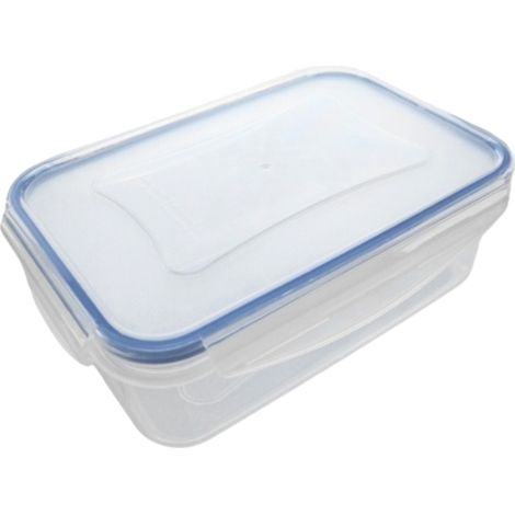 CONTENITORE RETTANGOLARE IN PLASTICA 'SUPERLOCK' lt 1,0 - cm 18,9 x 13 x h.6,5  - ECOPLAST (1/2)