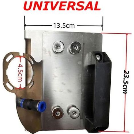 45 Degree CUIYU Angle Grinder Stand for Tile Cutting, Adjustable Bevel Chamfer Support for 100 Type Grinder, Stainless Steel (1/4)