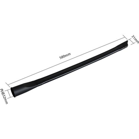Accessoires pour aspirateur : outil long et souple pour les fentes avec buse de 32 mm de diamètre intérieur. (1/5)