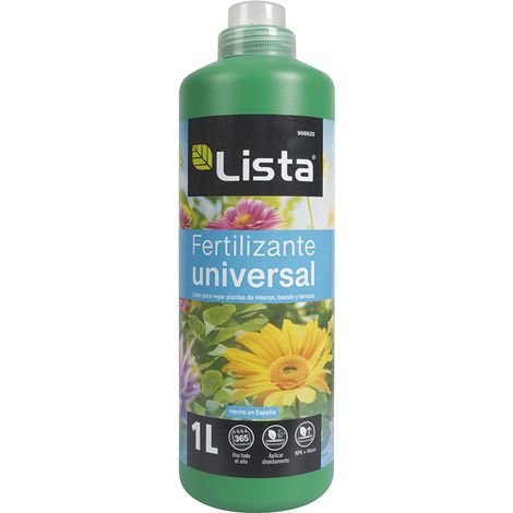 FERTILIZANTE UNIVERSAL. 1 L. LISTA -