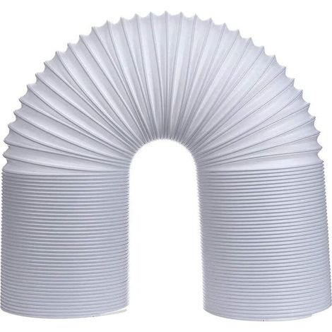 Tuyau Climatiseur Mobile, Tuyau Évacuation Climatiseur Mobile Ø13/15cm,Diamètre 130mm, Tube De Ventilation (Diamètre extérieur 13cmLongueur 2m) (1/5)