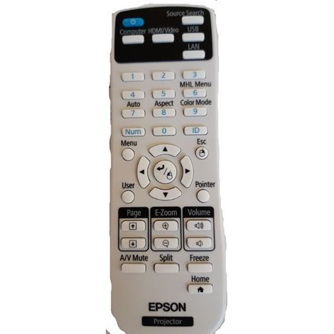 Epson 2181788 mando a distancia IR inalámbrico Proyector Botones