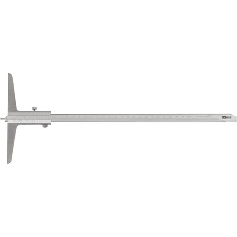 KS Tools Tiefenmessschieber mit Messstift, 0-80 mm