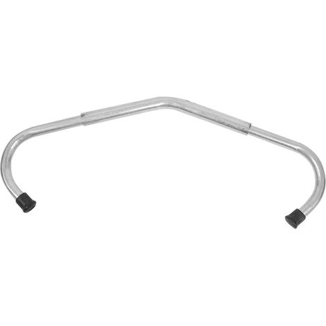 Outil Réglable Anti-coup de Pied pour Bovins, Tube Galvanisé Argenté 1 Pièce Détachable, Usage Vétérinaire, pour Ferme Familiale, Accessoire de Reproduction, Équipement pour Ranch (1/5)