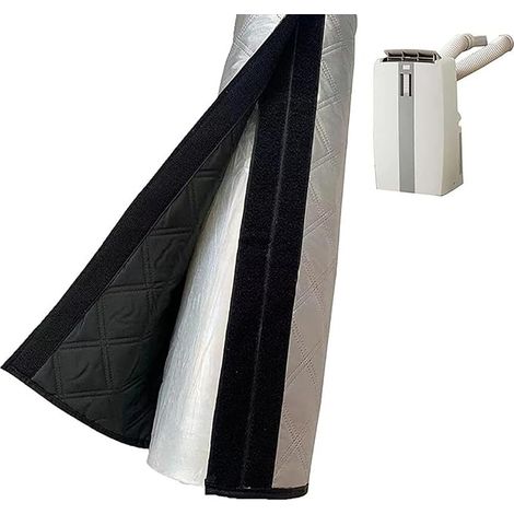 Uposao Housse De Tuyau De Climatiseur Portable Isolée, Manchon De Protection Tuyau Climatisation, Anti-Poussière Housse Universelle pour Climatiseur Mobile Tuyaux D'Échappement, 149.8cmx53.3cm (1/5)