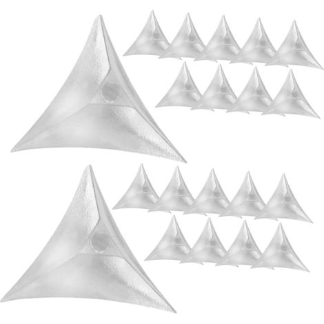 600 protège-coins pour meubles transparent triangulaire (1/5)