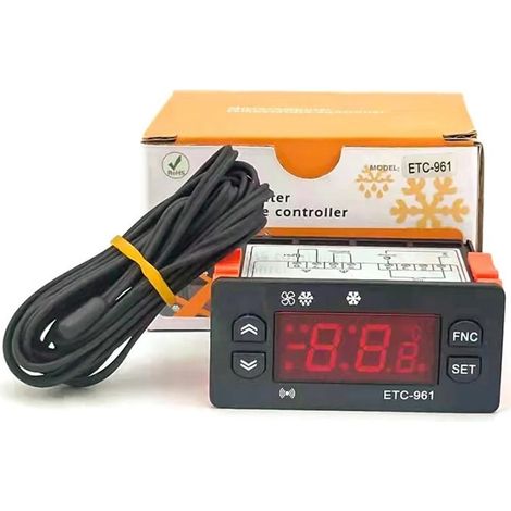 TELE TERMOSTATO CELLE FRIGORIFERE EL 961 NTC COMPARATIVO ID961 ELIWELL CON SONDE