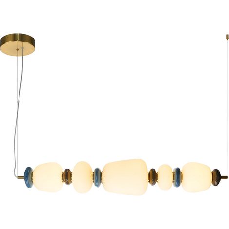 Lámpara colgante LED Evans color oro italux PND-94981-5A-GD (1/2)