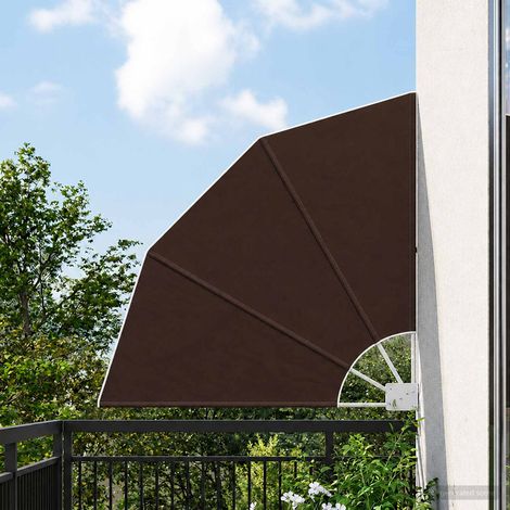vidaXL Schermo di Privacy per Balcone 140 x 140 cm Poliestere
