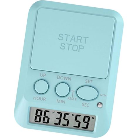 Minuteur électronique multifonction avec alarme et lumière (1/4)