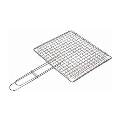 Sauvic Griglia bombata per Carne o Pesce da 40x45 cm, Senza Piedi (1/2)
