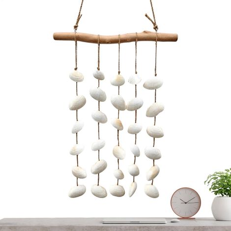 Wanddekoration Natürliches Boho Windspiel Küsten Wanddeko