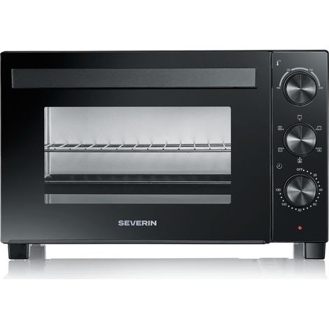 Severin TO 2075 fornetto con tostapane 30 L 1600 W Nero Grill