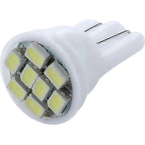 10X T10 194 168 LAMPE AMPOULE A 8 LED BLANC POUR VOITURE Edition 0617