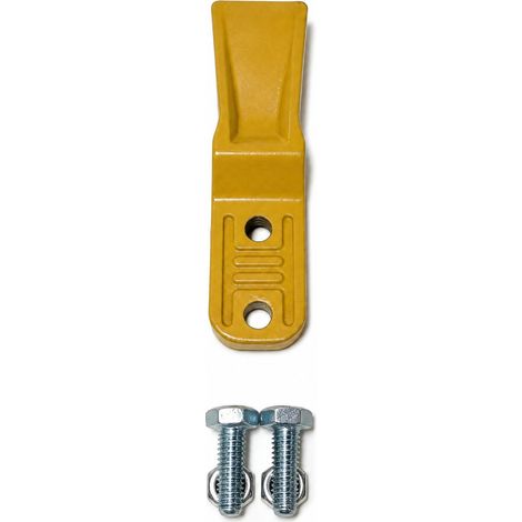 Dents de Godet de Tranchée, Dent de Godet de Mini-pelle Séries 23 et 230 pour Pelles Compactes et Pelleteuses, Boulon en Acier au Carbone des Dents des Godets D'excavation (1/5)