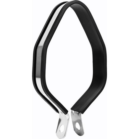BEBUSINGOTO Support d'échappement de moto, support de montage hexagonal pour silencieux d'échappement de moto, accessoires de moto (couleur primaire) Modification/installation/performance de voiture (1/5)