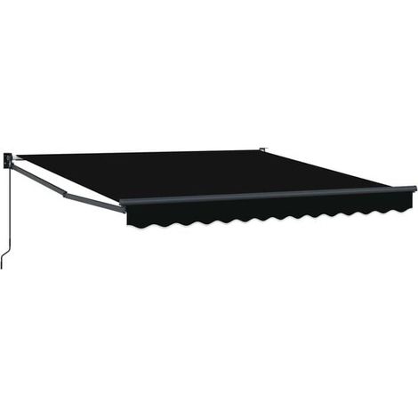 Auvent noir, 300 x 250 x 165 cm, polyester. (1/5)
