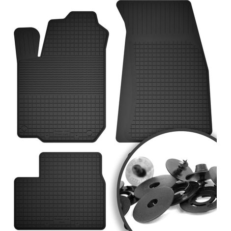 Tappetini in gomma + fermi per: minivan Dacia Lodgy (2012-)
