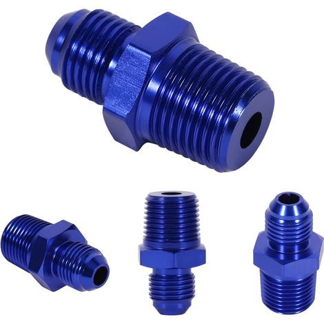 Joint tournant à huile bleu AN6-3/8 NPT pour automobiles (1/4)