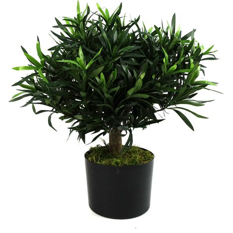 40cm Podocarpus Bush Artificial Plant (1/4)