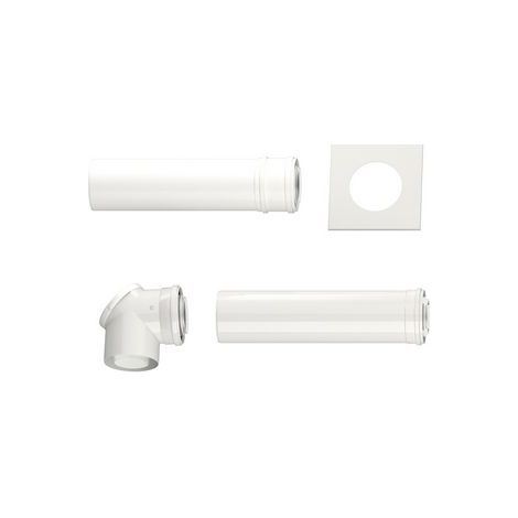 Grundbausatz C(13)3x,Ø80/125 zur Fassade  - 7738113136 von Buderus