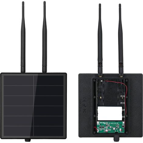 Système de panneau solaire D5-2A 5 W pour module LoRa DIY Meshtastic Meshcore LoRa Node Kits avec antenne BLE 868 MHz et 2,4 g (1/5)