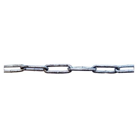 Maillon de chaîne de liaison, Acier Galvanisé, dia. 3mm ( Prix pour 1 )