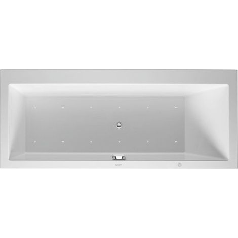 Duravit Whirlpool Vero 1700x750mm versione da incasso con un lato posteriore destro inclinato, Airsystem - 760134000AS0000 (1/2)