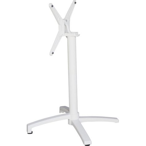 Moia Greenwood Base Tavolo Alluminio Bianco Pieghevole Ø 60 mm 7 kg