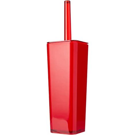 Kleine Wolke, Scopino per WC 5061459856 Easy WC-Bürstenhalter mohnrot, Rosso (Rot) (1/4)