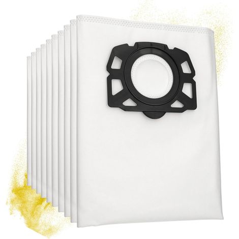 10 Sacs aspirateur pour Kärcher Aspirateur WD6 - WD 6 P Premium alternative à l'original 2.863-006.0, 28630060 de Microsafe (1/5)