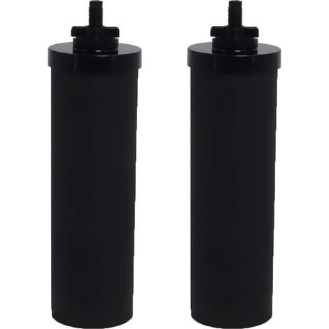 BB-9-2 Water Filter Compatible with Ber-key Purification Elements Cartridge Black Premium Water Filter Compatible with Series Travel Big Royal Imperial Crown Light Poweka (2 Pieces) (1/5)