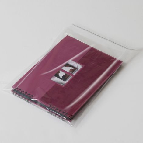 Lot de 100 Sachets plastiques AUTOCOLLANTS 250x360mm renforcés épaisseur 70µ