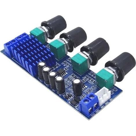 Convient pour deux cartes d'amplificateurs numériques XH-M577 TPA3116D2, des cartes d'amplificateurs audio, des cartes de tonalité haute puissance et des modules d'amplificateurs. (1/3)