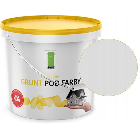 Apprêt silicone pour peinture de façade, blanc, gris clair, gris nuancé, 10 L (1/5)