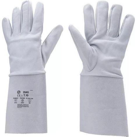 Paire de gants soudeur manutention fleur d'agneau souplesse dexterite
