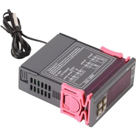 Contrôleur d'humidité 110 à 220 V 10 A 0 à 99 % d'humidité,interrupteur de contrôle pour déshumidificateur/humidificateur de serre/aquarium (1/5)