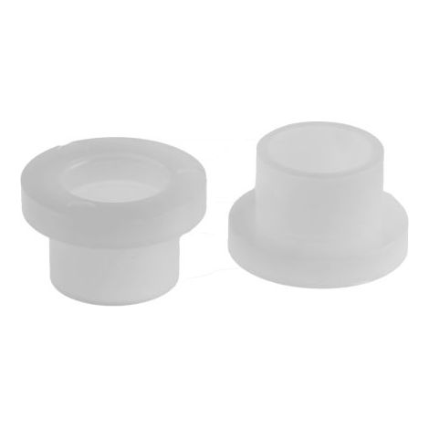 Isolateur à vis RS PRO Nylon, M8, L. 6mm, dia. int 8.1mm ( Prix pour Sachet de 50 )