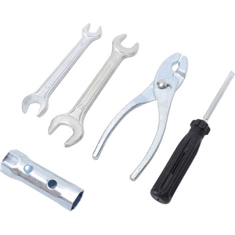 Kit d'outils de réparation de moto, clé Portable universelle, jeu de pinces à tournevis à douille (1/5)