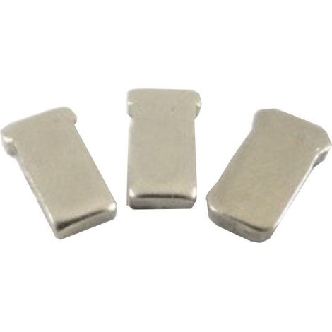 Lot de 3 éléments de fermeture en métal