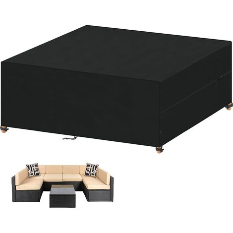 Abdeckung Gartenmöbel 300x200x80cm Wasserdicht 420D Oxford UV-Beständig (1/5)