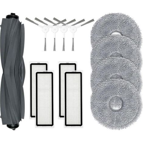 Pour Dreame L10 Prime Robot Aspirateur Rouleau Brosse LatéRale Principale Filtre Vadrouille Chiffons PièCe de Rechange Accessoires (1/4)