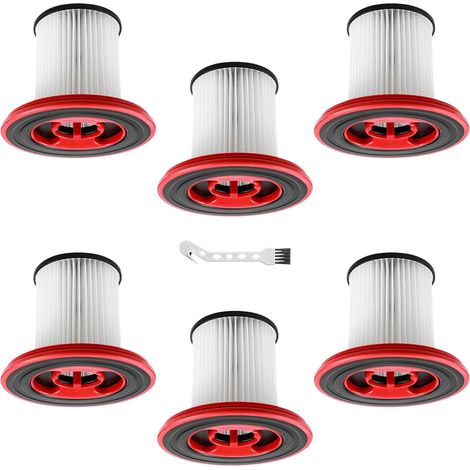 6er-Pack Filter für Bosch Unlimited 7 Serie Staubsauger BSS715CARP BSS711W BKS711MTB BCS711A BBS712A Ersatzfilter (Teilenummer 12040193) (1/5)
