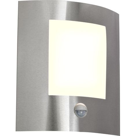 Modern Outdoor Wall Light Steel Motion Sensor IP44 - Emmerald 1