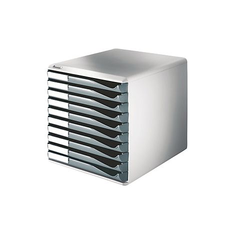 Classificatore modulare Leitz Form Set Grigio scuro Plastica (1/2)