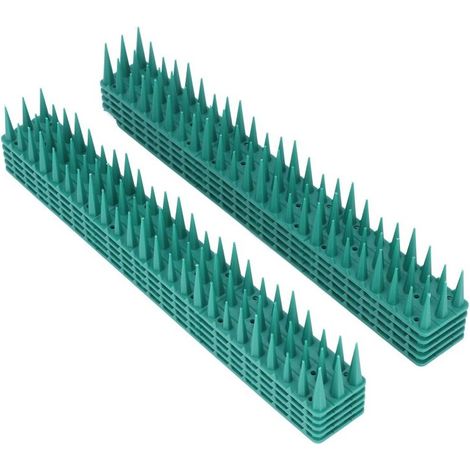 Lot 10 pics anti-oiseaux anti-chats 36 cm – Plastique – Pour jardin – Protection plantes (1/5)