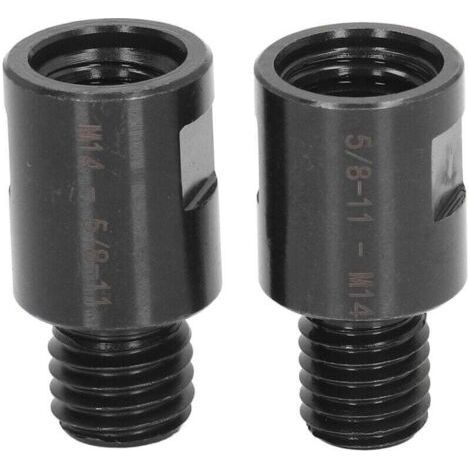 2 Stück M10 Außengewinde-auf-M14 Innengewinde-Adapter für Schleifmaschinen, Winkelschleifer, Poliermaschinen, Standard-Bohrer-Gewindeadapter (1/5)