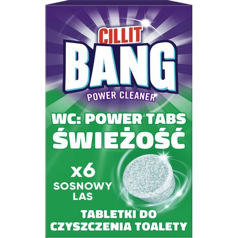 015412 Pestañas para inodoro Cillit Bang Pino 6 piezas (1/5)