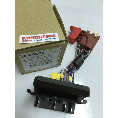 Bosch – Module électronique pour visseuse – 1607233480 – Pièce de rechange d’origine – Résistance accrue pour performances optimales